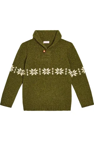 La Coqueta Pullover Fair Isle Goyo in misto lana