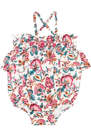 Louise Misha Baby - Tutina Kumal in cotone con stampa