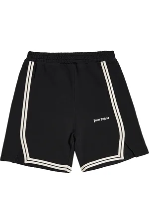 Palm Angels Shorts in jersey di cotone con logo