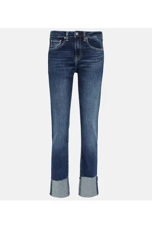 AG Jeans Jeans slim Girlfriend a vita media