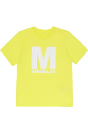 Maison Margiela T-shirt in jersey di cotone con logo