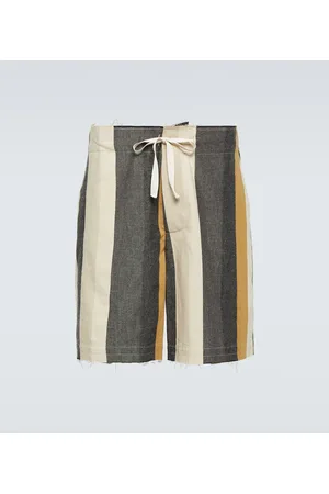 J.W.Anderson Shorts in cotone a righe
