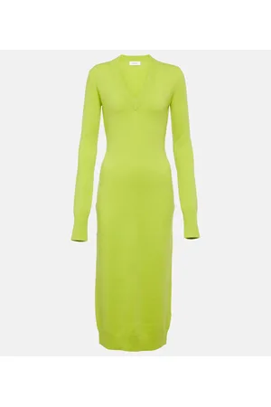 Sportmax Abito midi Divo in misto lana e cashmere