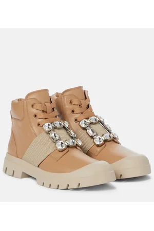 Roger Vivier Stivaletti Viv Desert in pelle