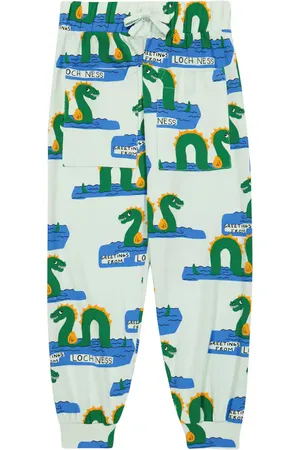 Mini Rodini Pantaloni sportivi in misto cotone