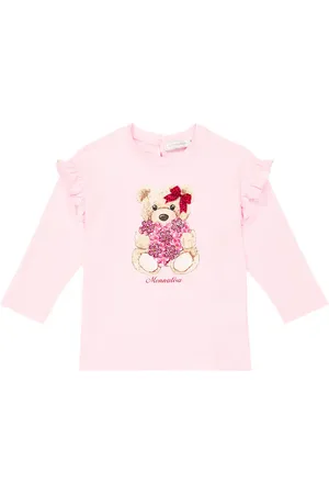 MONNALISA Top in jersey di cotone con stampa
