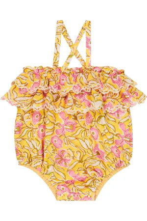 Louise Misha Baby - Tutina Kumal in cotone con stampa