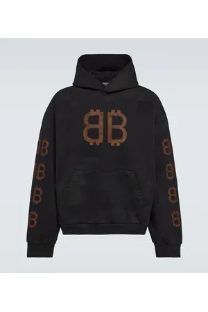 Balenciaga Felpa Crypto in jersey di cotone