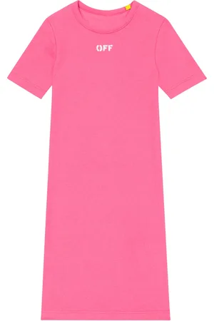 OFF-WHITE Abito T-shirt Off Stamp in misto cotone