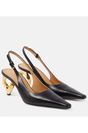 J.W.Anderson Pumps Chain Heel in pelle