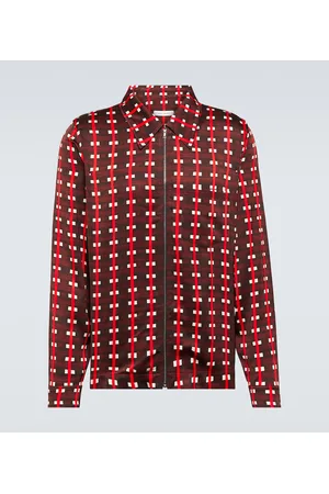 WALES BONNER X Lubaina Himid - Giacca blouson a quadri