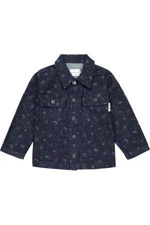 The New Society Giacca di jeans Cosmos con stampa