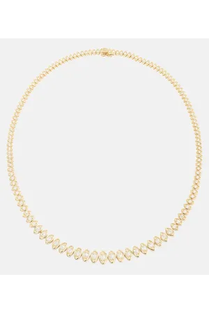 Sydney Evan Collana Eternity in 14kt con diamanti
