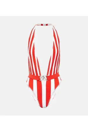 Dolce & Gabbana Costume intero Portofino a righe