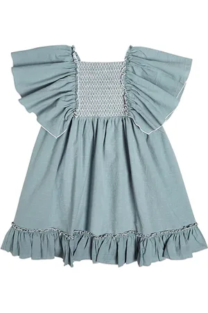 Suncracy Abito Moraira in cotone a punto smock