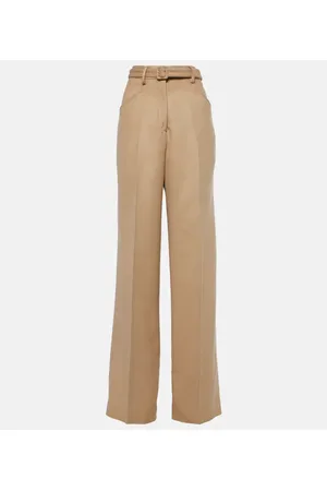 GABRIELA HEARST Pantaloni a gamba larga Norman in seta