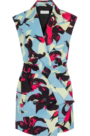 DRIES VAN NOTEN Blazer a stampa floreale