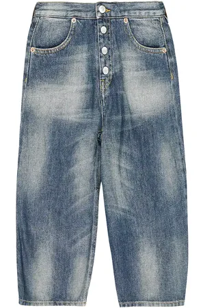 Maison Margiela Jeans a gamba larga
