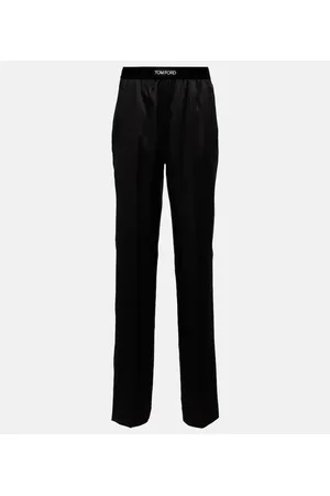 Tom Ford Pantaloni in misto seta