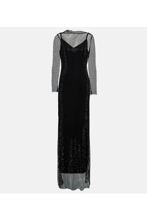 Max Mara Abito lungo Caracas in mesh