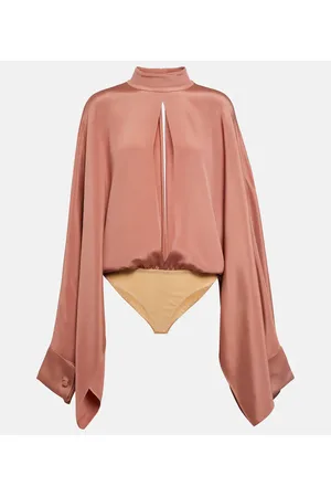 Tom Ford Body in crêpe di seta con cut-out