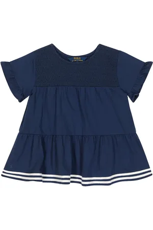 Ralph Lauren Abito in cotone con ruches