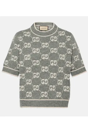 Gucci Top in jacquard di lana GG