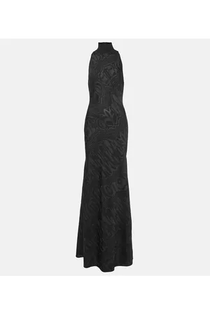 Alaïa Alaïa Abito lungo in jacquard