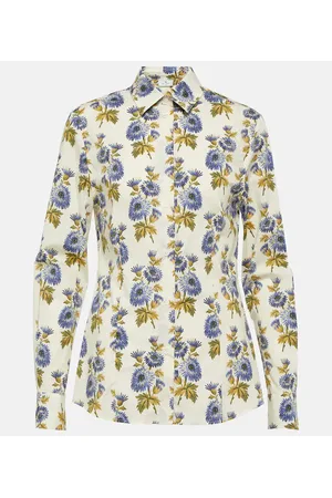 Etro Camicia in misto cotone con stampa