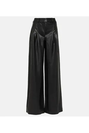 VERONICA BEARD Pantaloni Rennert in similpelle