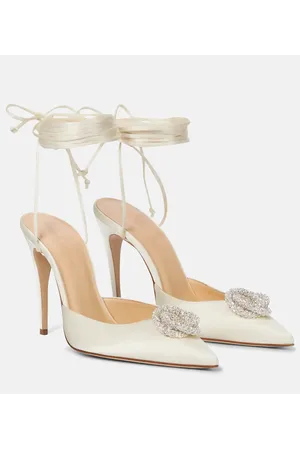 MAGDA BUTRYM Pumps in raso con cristalli