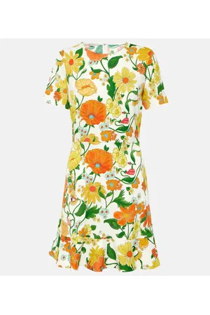 Stella McCartney Miniabito con stampa floreale