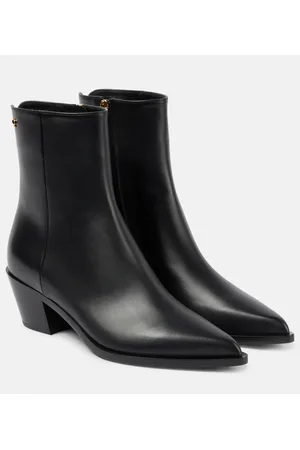 Gianvito Rossi Stivaletti Kinney in pelle