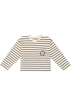 The New Society T-shirt Eneko in cotone a righe