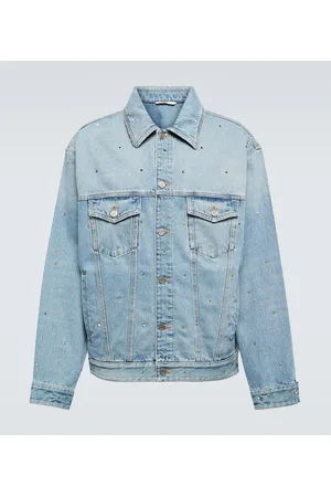VALENTINO Giacca di jeans Rockstud