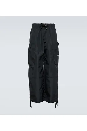 VERSACE Pantaloni cargo a gamba larga