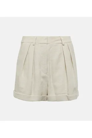 Staud Shorts Luisa in misto cotone a vita alta