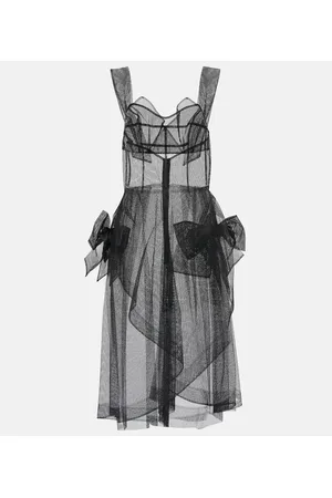 Maison Margiela Abito midi in tulle