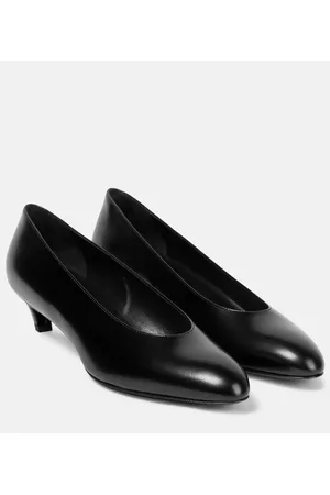 The Row Pumps Almond in pelle
