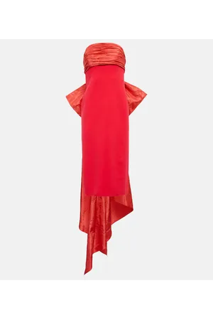 Oscar de la Renta Abito bustier lungo