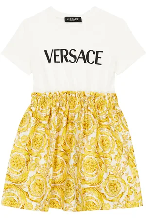VERSACE Abito chemisier con logo Versace