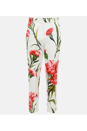Dolce & Gabbana Pantaloni a gamba dritta in misto cotone