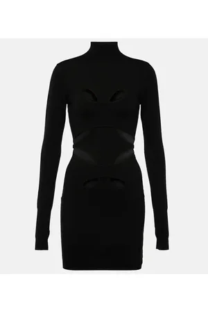 DION LEE Miniabito Mobius Loop in misto lana