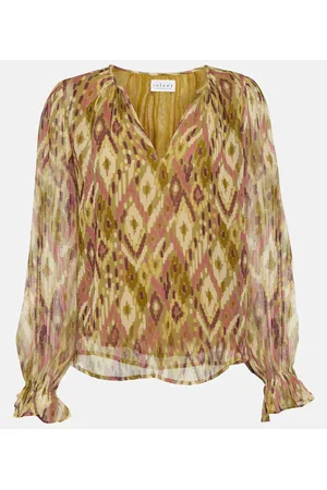 Velvet Blusa Kathy in georgette con stampa