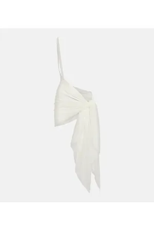 MUGLER Pareo in jersey drappeggiato