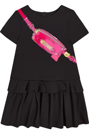Moschino Abito in jersey con stampa