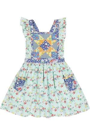 Ralph Lauren Abito in cotone con dettagli patchwork