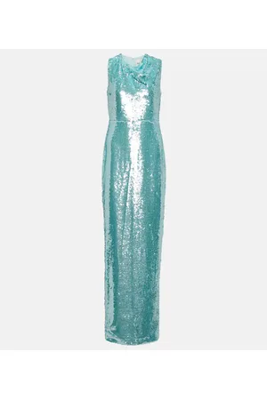 Roland Mouret Abito lungo con paillettes