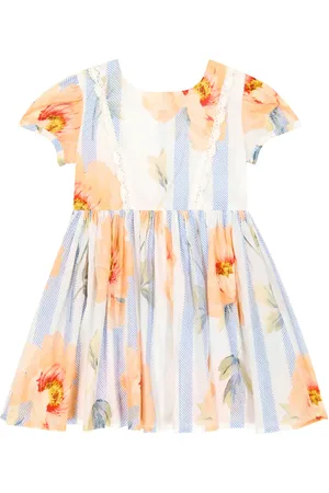 MORLEY Miniabito in cotone a fiori