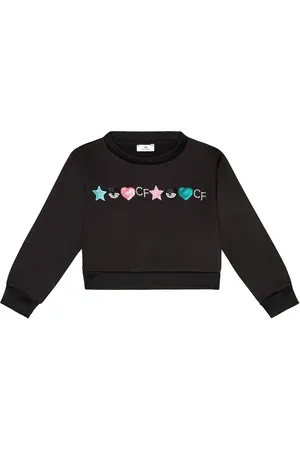 MONNALISA X Chiara Ferragni - Felpa in jersey con ricamo